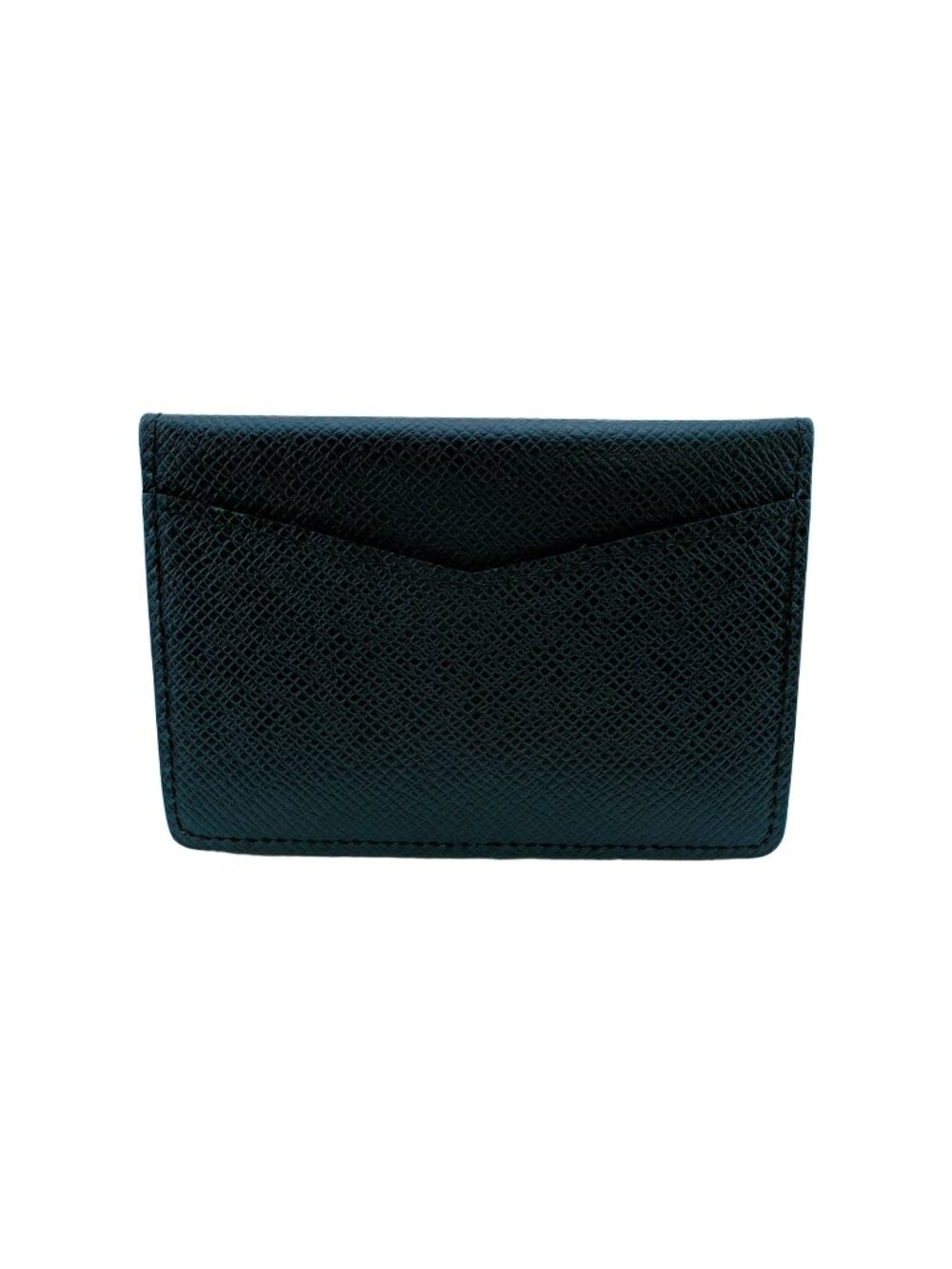 Louis Vuitton Taiga Pocket Organizer Card Case Compact Wallet Black